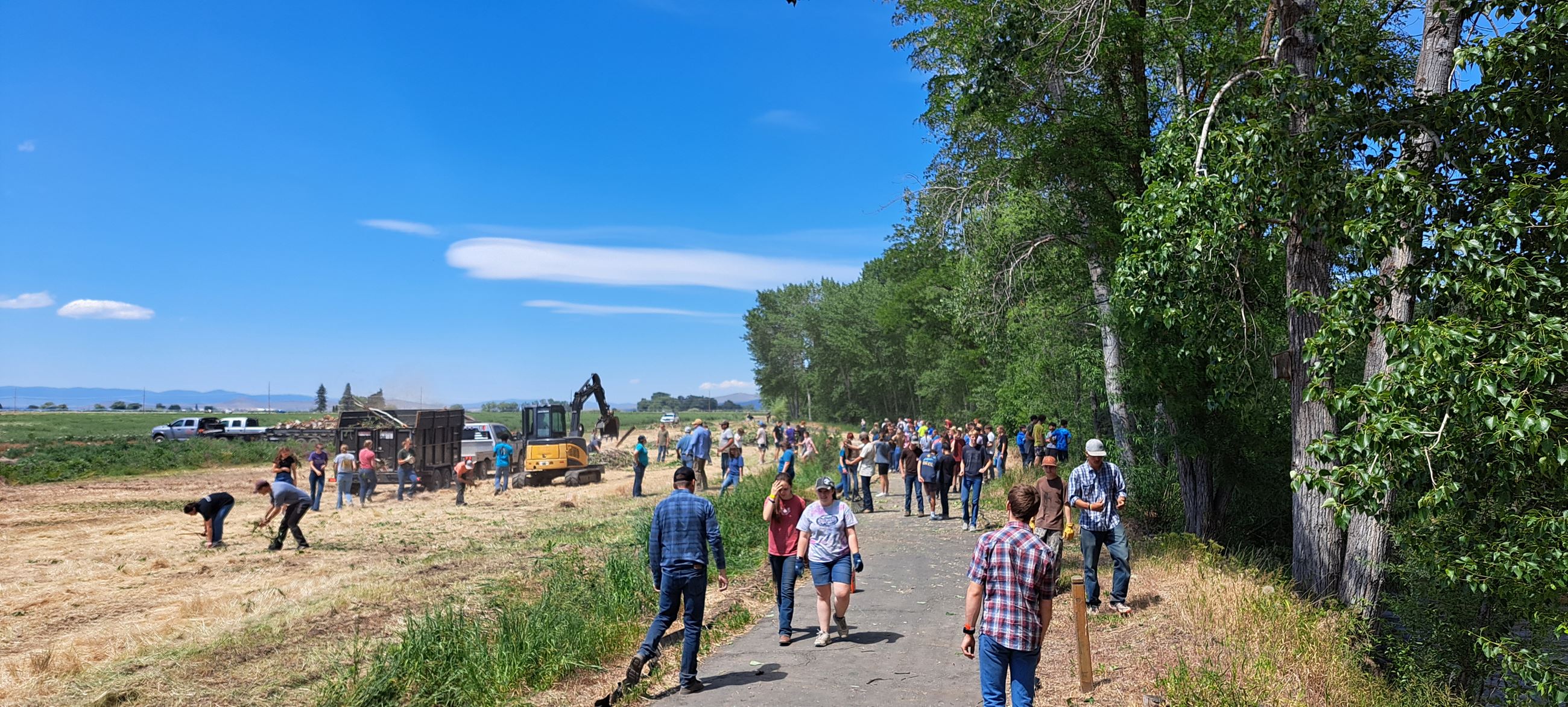LAMP Cleanup June 2024-La Grande LDS Youth